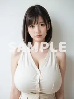 キュート A4 ポスター AI美女 グラビア セクシー 可愛い n854