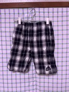 XLARGE チェック柄 ハーフパンツ