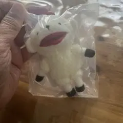 新品・未使用　ヘーベルハウス　ラム君　携帯ストラップ　ぬいぐるみ