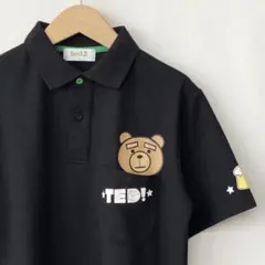 ted2 テッド 半袖ポロシャツ 黒M
