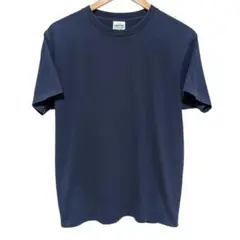Healthknit 無地 ネイビー Tシャツ M US cotton