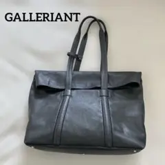 GALLERIANT / 折り畳みレザートートバッグ ビジネスバッグ