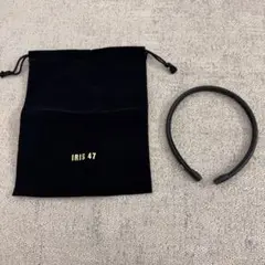 IRIS 47 ブラック ヘアバンド