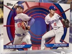 大谷翔平・佐々木朗希 デュアルカード Topps Series 2 2025