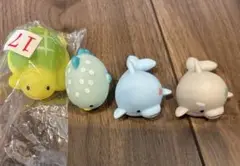 イルカのカプセルトイフィギュア 2個セット