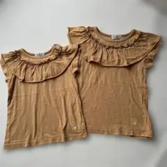 ・la poche biscuit フリルTシャツ 90 110