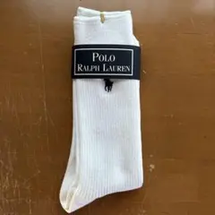 【新品】Polo Ralph Lauren ホワイトソックス 24-26cm
