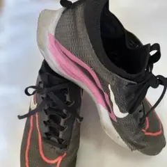 Nike スパイクシューズ ブラック/ピンク25.5