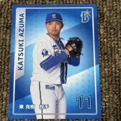 【新品】横浜DeNAベイスターズ 　ムーンガレット　東克樹選手　トレカ
