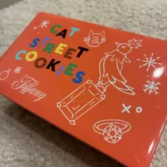 Tiffany キャットストリート　クッキー缶