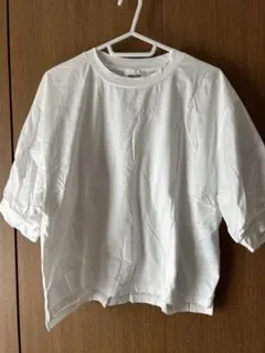 morris&sons ギャザースリーブ　Tシャツ