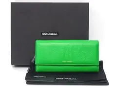 大人気☆ドルチェ&ガッバーナ☆長財布☆タグ付き☆グリーン!!