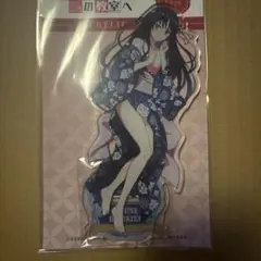 ようこそ実力至上主義の教室へ コミケ アクリルスタンド 堀北鈴音 和服 正面