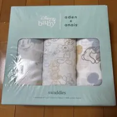 エイデンアンドアネイ　スワドル おくるみ ３枚 セット ディズニー
