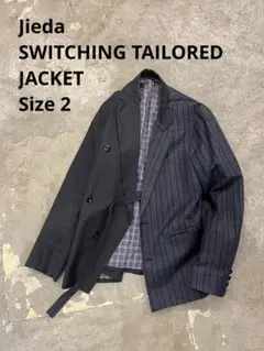 Jieda / ジエダ / SWITCHING TAILORED JACKET