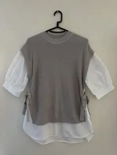 新品未使用品　エニィファム　anyFAM　ニットシャツ