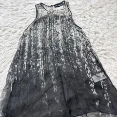 lutz huelle ルッツヒュエル ブラック サイズ36 シルク100