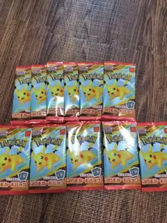 【新品】マクドナルド　ハッピーセットのポケモンカード11パックセット【未開封】