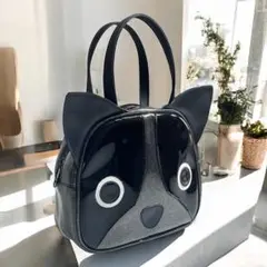 フレンチブルドッグ　ハンドバッグ　お散歩バッグ　老舗鞄屋　東京ワンニャンバッグ