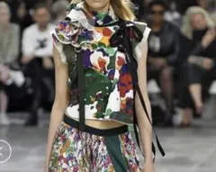 sacai サカイ　ペイント　トップス