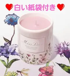 ディオール❤️ミスディオールキャンドル❤️白い紙袋(ショッパー)付き