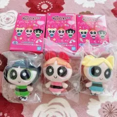 パワーパフガールズ 一番くじ B賞 とべ!リールマスコットぬいぐるみ 全3種