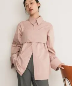 HEILIS 2WAYビスチェセットビッグスリーブデザインシャツ