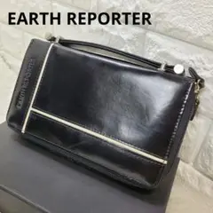 EARTH REPORTER 長財布 牛革 大容量 多機能財布 カード40枚収納