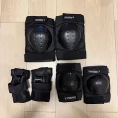 スケボー　安全具　サポーター　肘当て膝当て手首ガード　Mサイズ