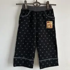 120サイズ ハーフパンツ カットソー素材