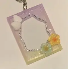 レジントレカケース 夏トレカケース 波模様