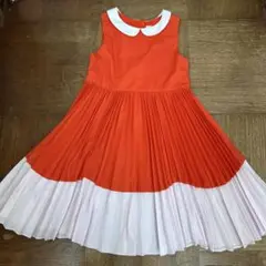 Jacadi女の子プリーツワンピース