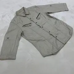 NICOLE CLUB FOR MEN シャツ ベージュ 長袖 ボタンフロント