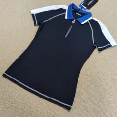 本日限定割引　新品　ジェイリンドバーグ　ハーフジップ　ゴルフシャツ