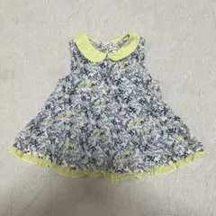 センスオブワンダー　100cm 花柄ノースリーブトップス　チュニック　リバティ