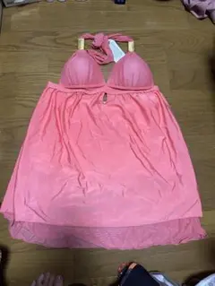ピンク セパレート水着 ショートパンツ付き