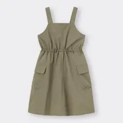 ✨3色セット✨GU GIRLS テックジャンパードレス　110
