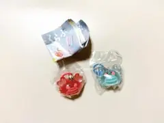 かにかにくらぶ クリアめじるしチャーム ガチャ　2種