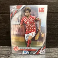 トレーディングカード　topps クローム　ブンデス　佐野海舟　マインツ