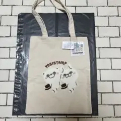 ヨッシースタンプ　コットントートバック　うさぎ　クマ