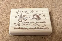 ① ハリネズミ フェアリー サンキュー / はんこ