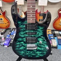 【10662】 Ibanez GRX70QA ディンキータイプ グリーン