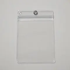 【5枚セット】4mmハトメ、チャック付き アクキーカバー アクキーケース