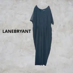 LANE BRYANT ブラックオールインワン パンツタイプ 16