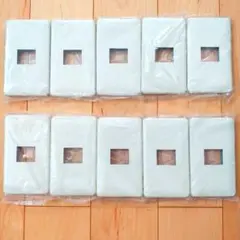 【未使用品】ホワイトスイッチカバー WN6701 10個セット