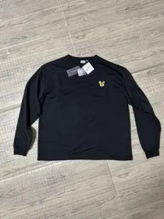 新品　ディズニー100周年 長袖カットソー　ブラック
