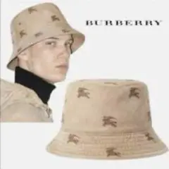 生産終了完売品　Burberry EKDテクニカルコットンバケットハット　新品