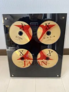 【非売品】XJAPAN DVD購入特典 レプリカゴールドディスクディスプレイ