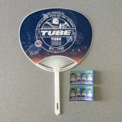 【非売品】関内♥TUBE うちわ×ステッカー2枚