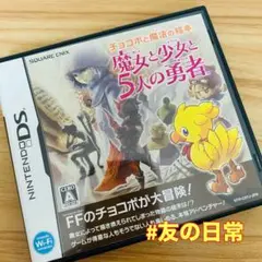 チョコボと魔法の絵本 魔女と少女と5人の勇者 DS